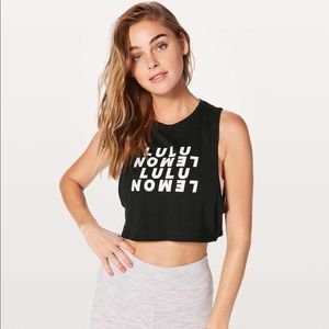Lululemon Muscle Love Crop Tank *Expression